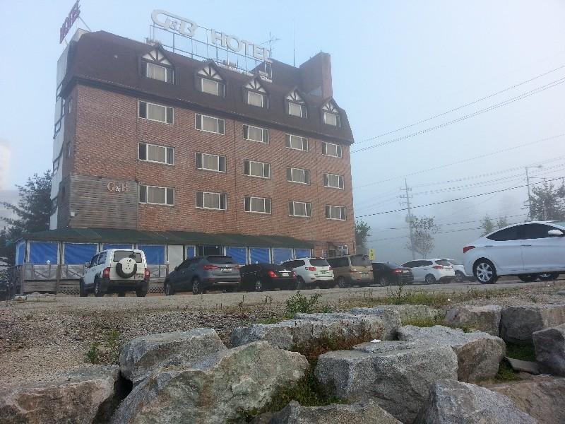 Green&Blue Hotel Pyeongchang Buitenkant foto