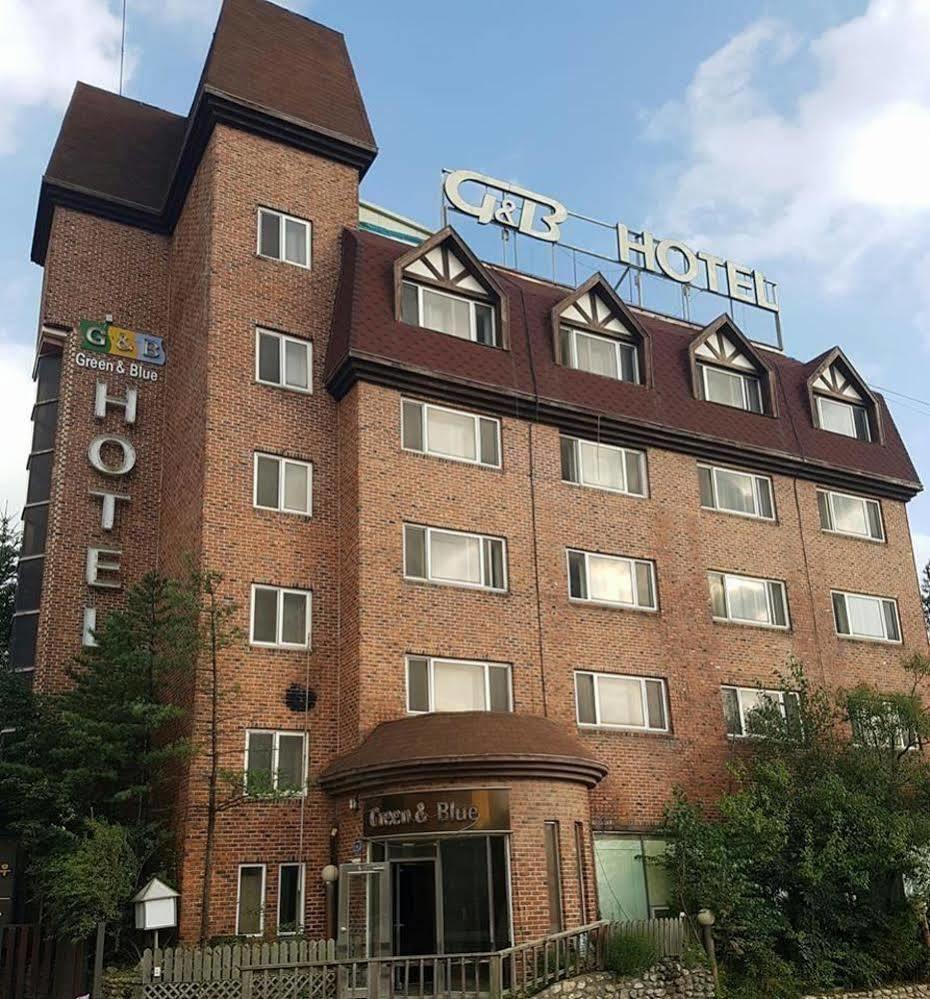 Green&Blue Hotel Pyeongchang Buitenkant foto